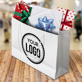 Bolsa De Regalo Grande Logotipo de empresa personalizado