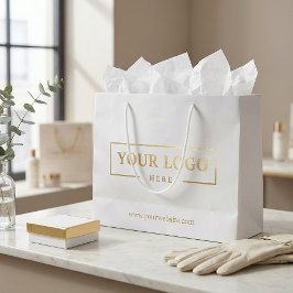 Bolsa De Regalo Grande Logotipo de empresa personalizado Regalo promocion