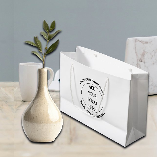 Bolsa De Regalo Grande Logotipo empresarial personalizado  (Subido por el creador)