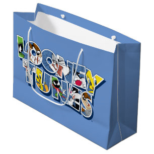 Bolsa De Regalo Grande LOONEY TUNES™ Characters in Lettering