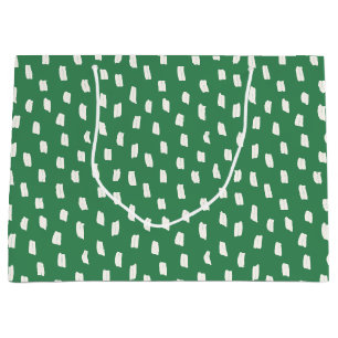 Bolsa De Regalo Grande Loose Mark Leaf Green