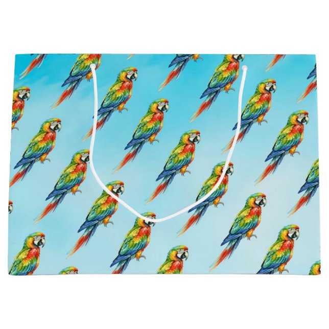 Bolsa De Regalo Grande Loro (Anverso)