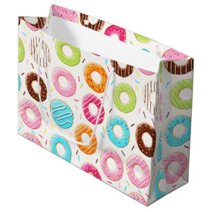 Bolsa De Regalo Grande Los anillos de espuma coloridos animados asperjan