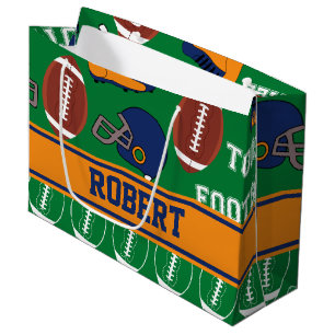 Bolsa De Regalo Grande Los DEPORTES personalizan el modelo del fútbol
