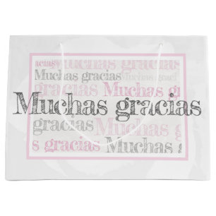 Bolsa De Regalo Grande Los españoles de Gracias/le agradecen bolso del
