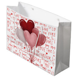 Bolsa De Regalo Grande Love Vibes Large Gift Bag