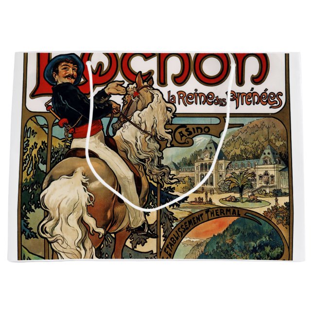 Bolsa De Regalo Grande Luchon, Mucha (Anverso)