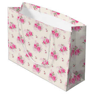 Bolsa De Regalo Grande Lujo floral