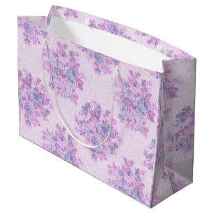 Bolsa De Regalo Grande Lujo floral
