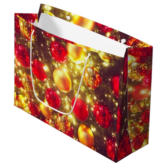 Bolsa De Regalo Grande Luminoso Delight Ball Cluster de Navidades (Angulo Anverso)