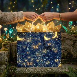 Bolsa De Regalo Grande Luna Brillante Mágica Luna