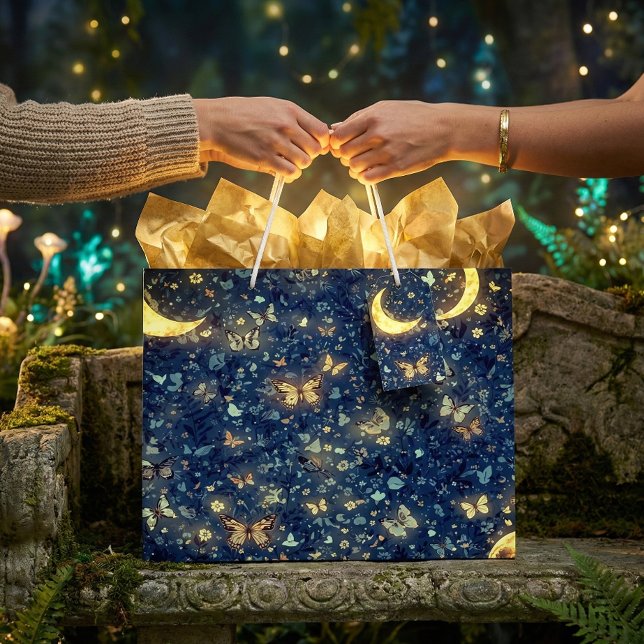 Bolsa De Regalo Grande Lunar Glow Magical Moon (Subido por el creador)