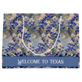 Bolsa De Regalo Grande Lupinos conmemorativos de Texas,