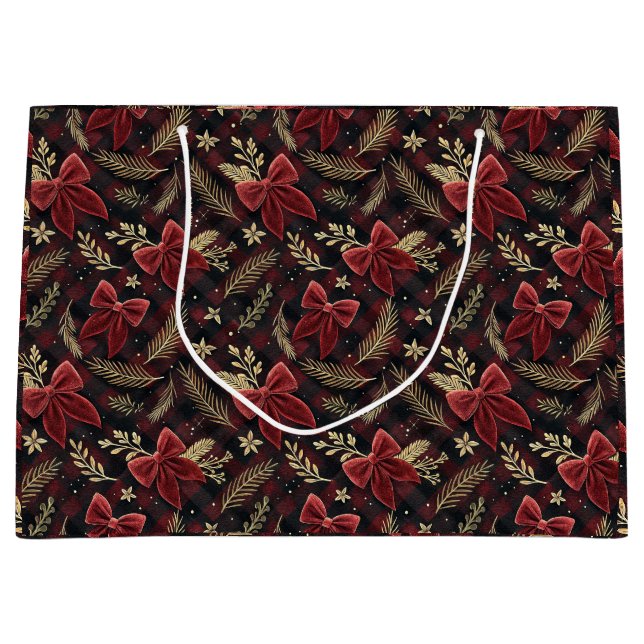 Bolsa De Regalo Grande Luxurious Holiday Gift Bag (Anverso)