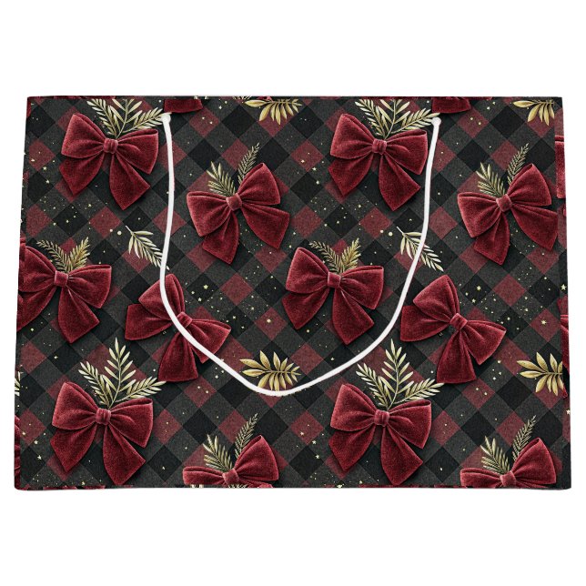 Bolsa De Regalo Grande Luxurious Holiday Gift Bag (Anverso)