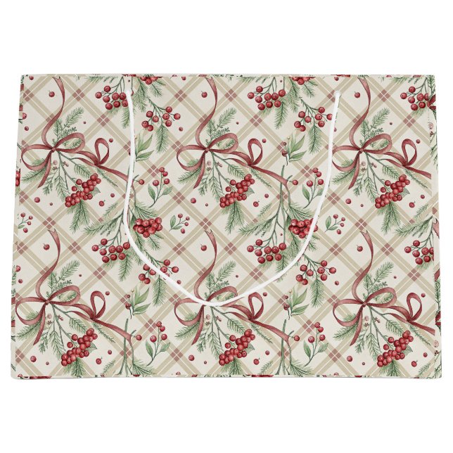 Bolsa De Regalo Grande Luxurious Holiday Gift Bag (Anverso)