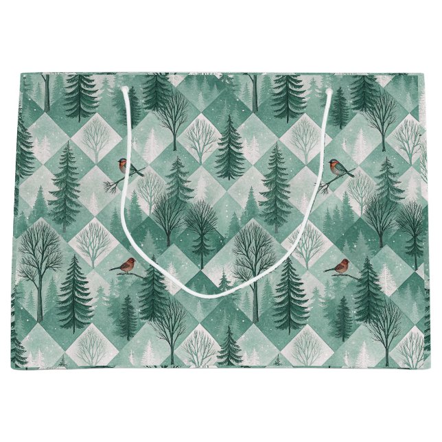 Bolsa De Regalo Grande Luxurious Holiday Gift Bag (Anverso)