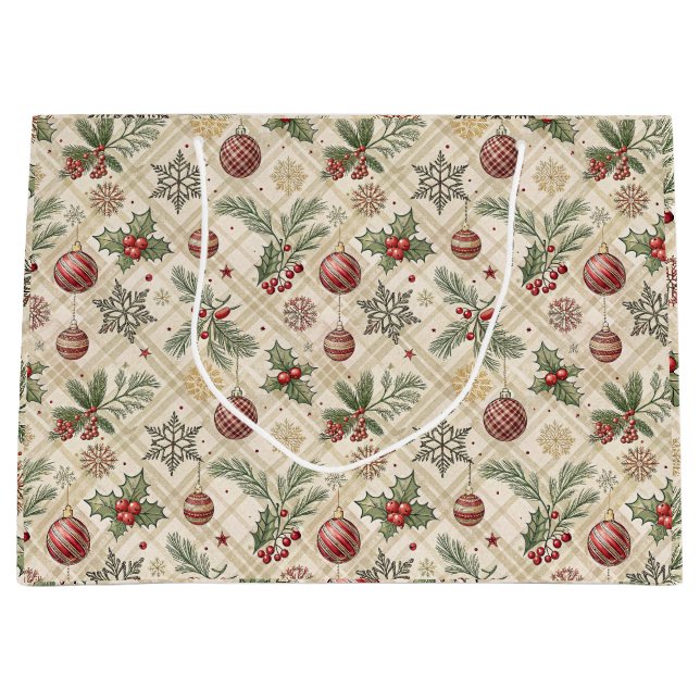 Bolsa De Regalo Grande Luxurious Holiday Gift Bag (Anverso)