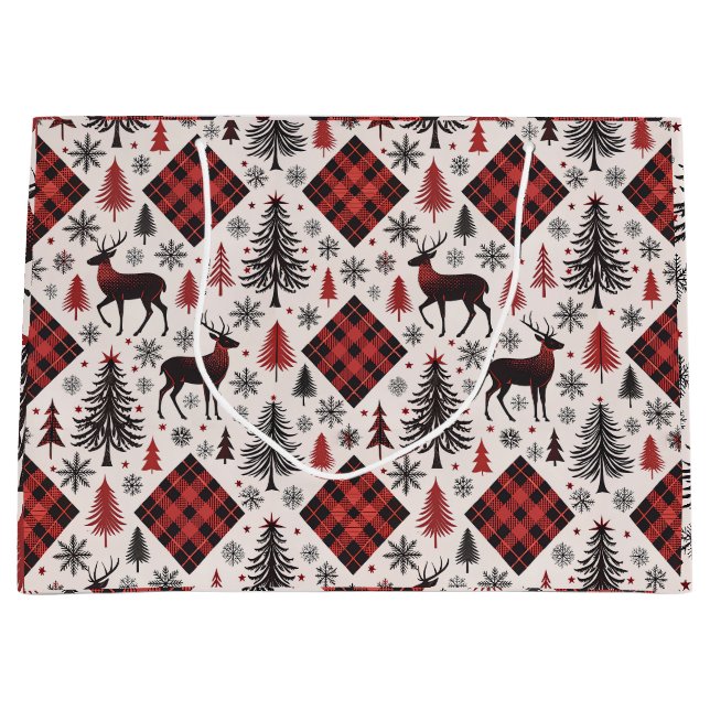 Bolsa De Regalo Grande Luxurious Holiday Gift Bag (Anverso)