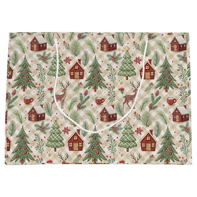 Bolsa De Regalo Grande Luxurious Holiday Gift Bag (Anverso)