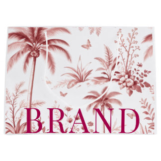 Bolsa De Regalo Grande Luxury Custom Logo Paper Gift Bag | Minimal Boutiq