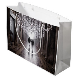 Bolsa De Regalo Grande Luz, sombras y simetría - sepia