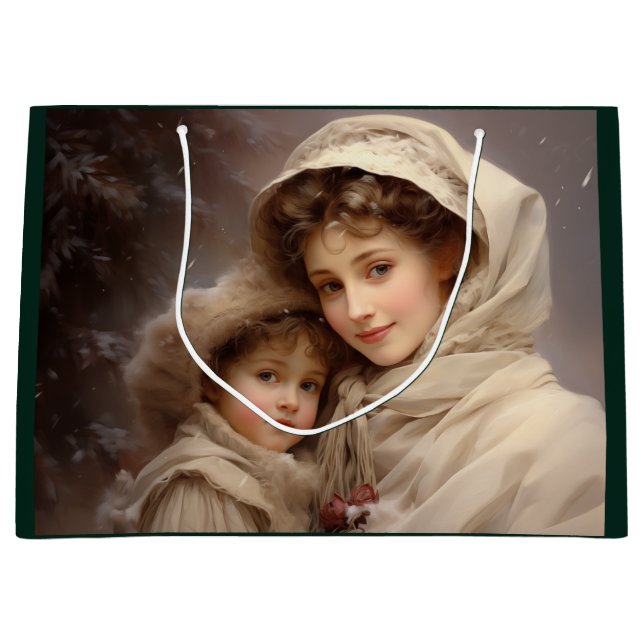 Bolsa De Regalo Grande Madre e hijo de Victoria (Anverso)