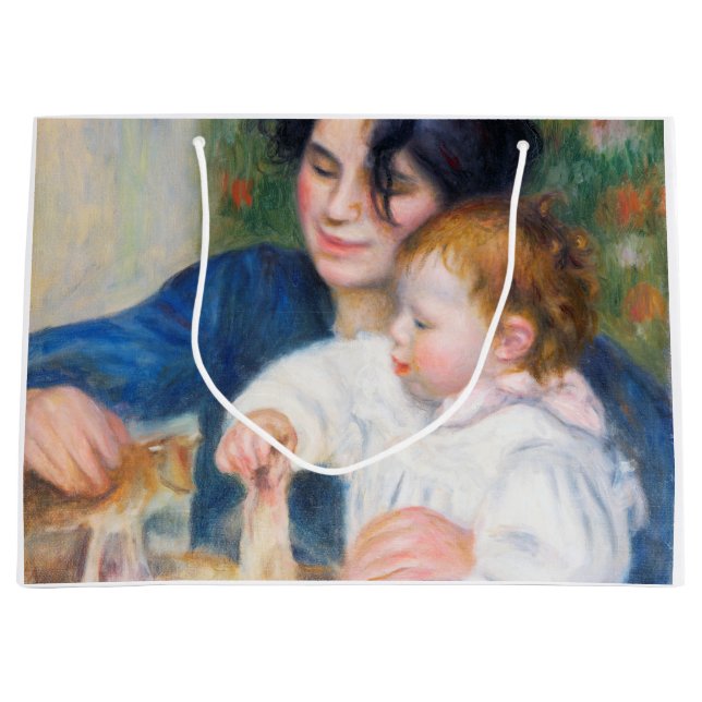 Bolsa De Regalo Grande Madre e hijo, Renoir (Anverso)