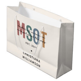 Bolsa De Regalo Grande Maestría en ciencias del MSOT en terapia ocupacion