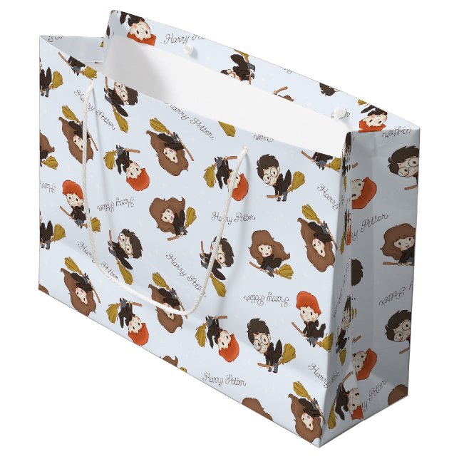 Bolsa De Regalo Grande Magical HARRY POTTER™ y Hogwarts Cumpleaños (Angulo Anverso)