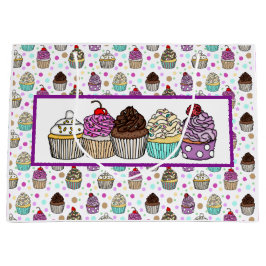 Bolsa De Regalo Grande Magníficos Cupcakes