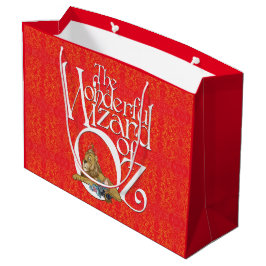 Bolsa De Regalo Grande Mago clásico de Oz de Navidad
