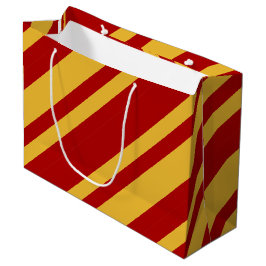 Bolsa De Regalo Grande Mago Rojo y Dorado