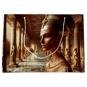 Bolsa De Regalo Grande Majestuoso diseño de arte real de la Reina del Ant