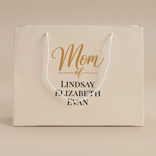 Bolsa De Regalo Grande Mamá Elegante Personalizada (Subido por el creador)
