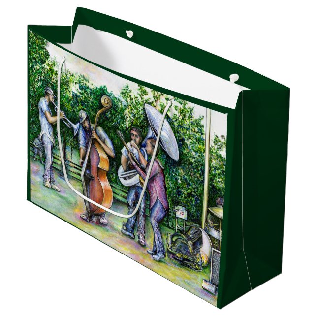 Bolsa De Regalo Grande Mamá nunca me advirtió sobre los jugadores de Tuba (Angulo Anverso)