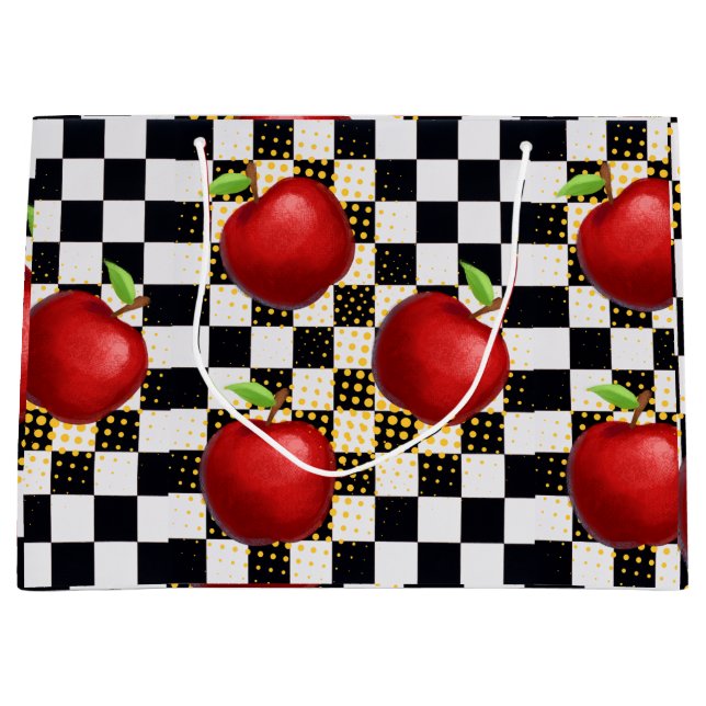 Bolsa De Regalo Grande manzana (Anverso)