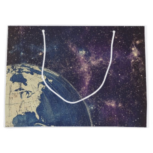 Bolsa De Regalo Grande Mapa del mundo de la época celestial (1)