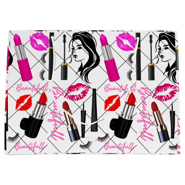 Bolsa De Regalo Grande maquillaje (Anverso)