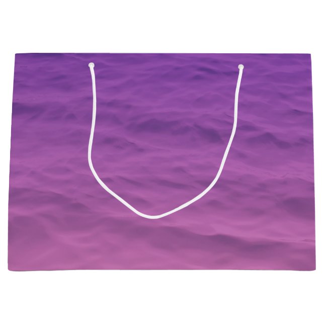 Bolsa De Regalo Grande Mar Rosa Y Púrpura (Anverso)