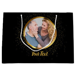 Bolsa De Regalo Grande Marcha de oro del 50 aniversario del Boda