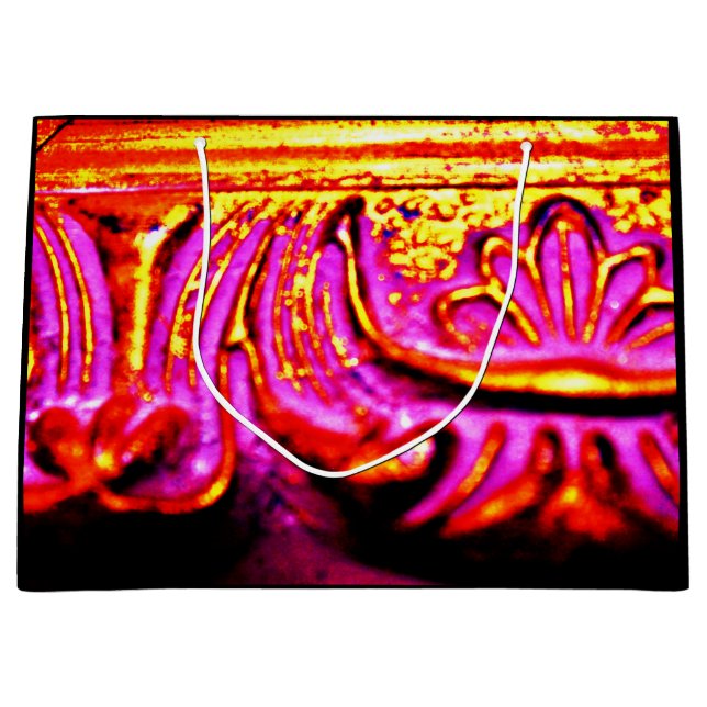 Bolsa De Regalo Grande Marco rosa (Anverso)