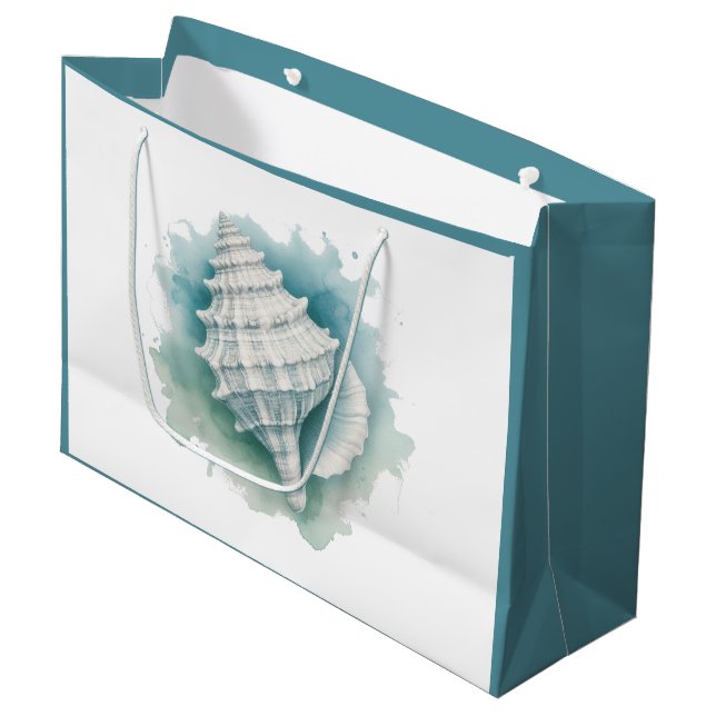 Bolsa De Regalo Grande Marea costera/náutica (Angulo Anverso)