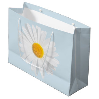 Bolsa De Regalo Grande margarita blanca