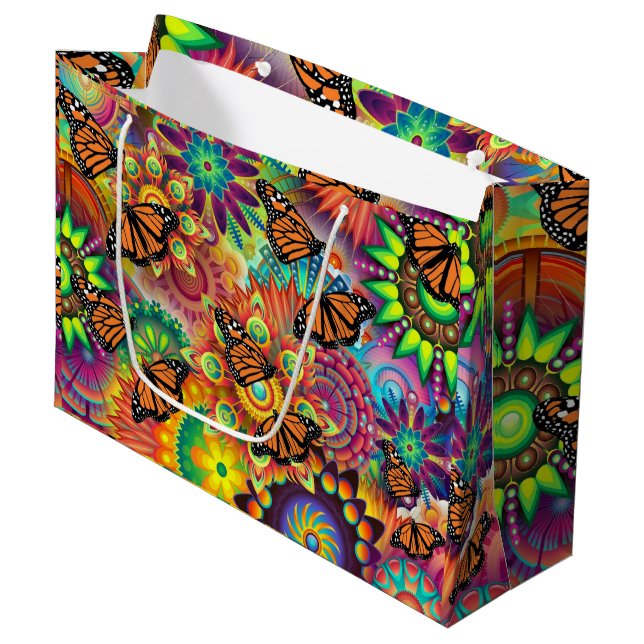 Bolsa De Regalo Grande Mariposa (Angulo Anverso)