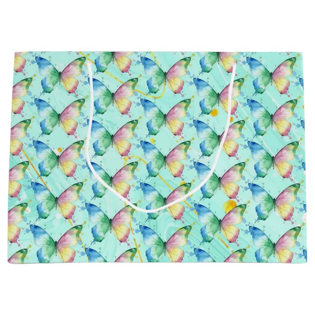 Bolsa De Regalo Grande Mariposa (Anverso)