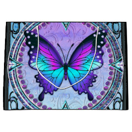 Bolsa De Regalo Grande Mariposa de sublimación con fondo