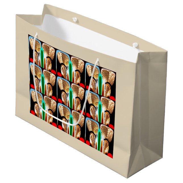Bolsa De Regalo Grande Mariposas (Angulo Anverso)