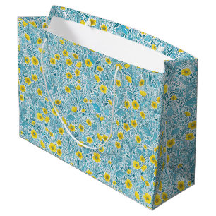 Bolsa De Regalo Grande Mariposas, amarillas, azules y blancas