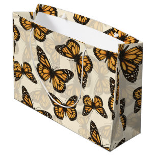 Bolsa De Regalo Grande Mariposas monarcas